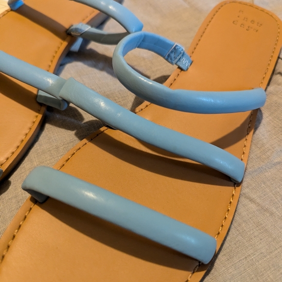 A new day blue strap sandals size 11 - Picture 3 of 3